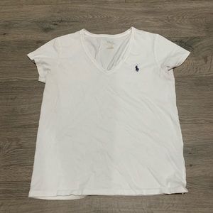 White Polo Tee